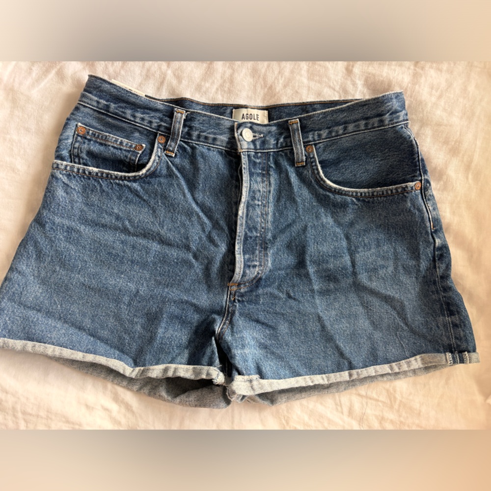 Agolde Dee High Rise Jean Shorts